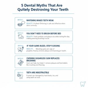 5 Dental Myths That Are Quietly Destroying Your Teeth