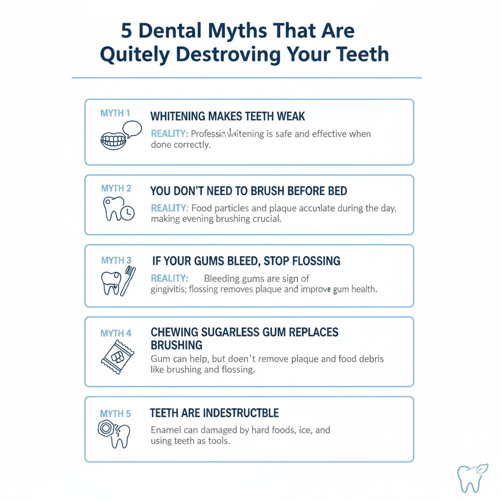 5 Dental Myths