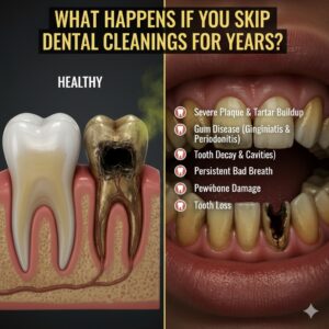 What Happens If You Skip Dental Cleanings for Years?